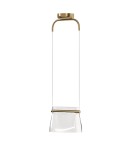 Maytoni Cabaret Lampa Wisząca LED 8W 850lm 3000K Mosiądz MOD170PL-L8BS3K Maytoni Cabaret Lampa Wisząca LED 8W 850lm 3000K Mosiądz MOD170PL-L8BS3K