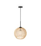 Lampy wiszące - Maytoni Cane Lampa Wisząca 1xG9 28W Czarny MOD204PL-01BG1 - product 1