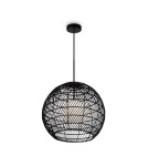 Lampy wiszące - Maytoni Cane Lampa Wisząca 1xG9 28W Czarny MOD204PL-01B - product 1