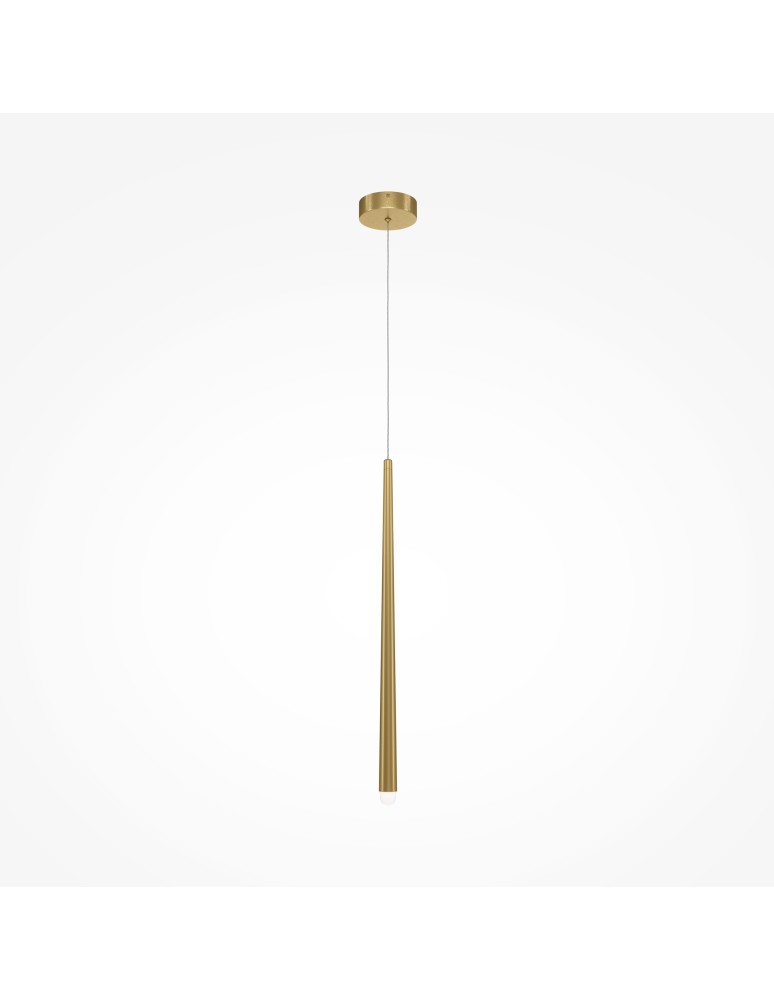 Lampy wiszące - Maytoni Cascade Lampa Wisząca Sople LED 6W 500lm 4000K Mosiądz MOD132PL-L36BSK - product kolory-swiatla.pl 3