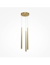 Maytoni Cascade Lampa Wisząca Sople 3xLED 18W 1600lm 4000K Mosiądz MOD132PL-L36BSK1 Maytoni Cascade Lampa Wisząca Sople 3xLED 18W 1600lm 4000K Mosiądz MOD132PL-L36BSK1