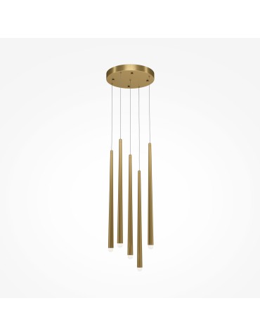Maytoni Cascade Lampa Wisząca Sople LED 30W 2650lm 4000K Mosiądz MOD132PL-L36BSK2