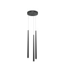 Maytoni Cascade Lampa Wisząca Sople LED 19W 1400lm Czarny MOD132PL-L18BK Maytoni Cascade Lampa Wisząca Sople LED 19W 1400lm Czarny MOD132PL-L18BK