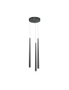 Maytoni Cascade Lampa Wisząca Sople LED 19W 1400lm Czarny MOD132PL-L18BK Maytoni Cascade Lampa Wisząca Sople LED 19W 1400lm Czarny MOD132PL-L18BK