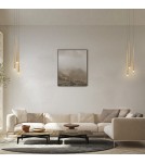 Maytoni Cascade Lampa Wisząca Sople LED 19W 1400lm Czarny MOD132PL-L18BK Maytoni Cascade Lampa Wisząca Sople LED 19W 1400lm Czarny MOD132PL-L18BK