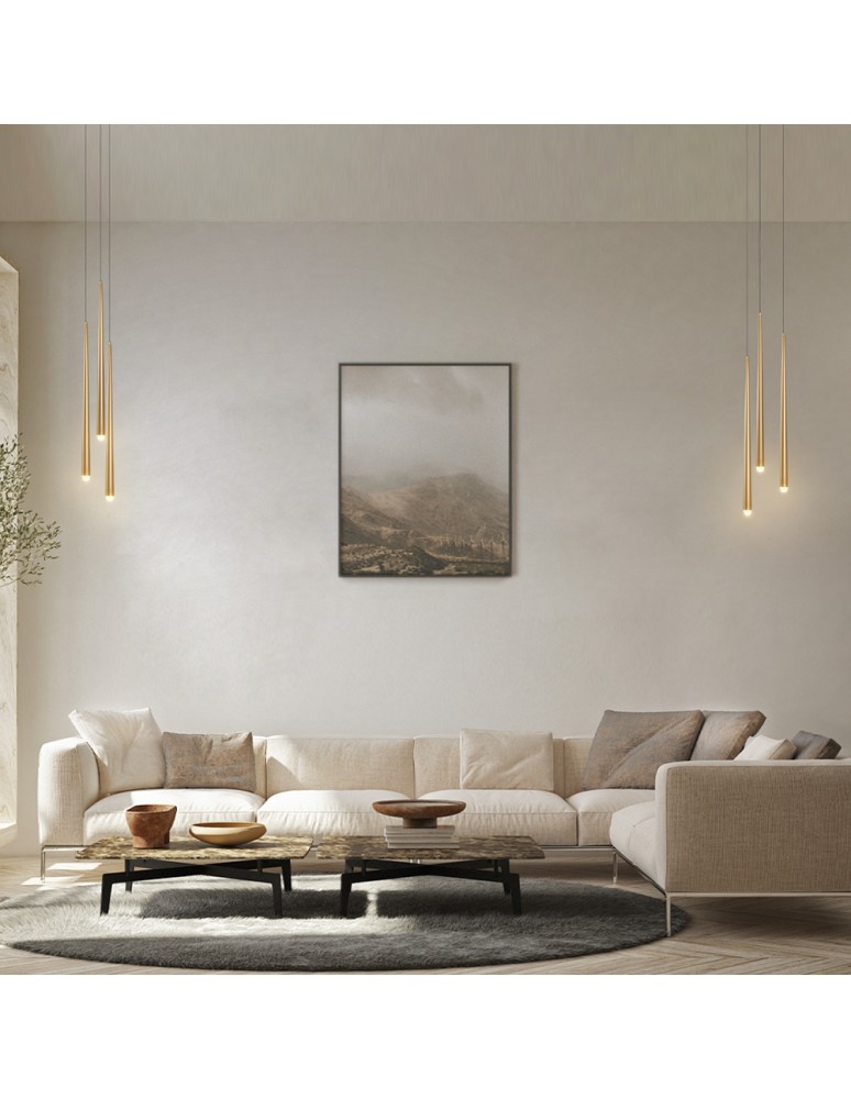 Maytoni Cascade Lampa Wisząca Sople LED 19W 1400lm Czarny MOD132PL-L18BK Maytoni Cascade Lampa Wisząca Sople LED 19W 1400lm Czarny MOD132PL-L18BK