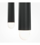 Maytoni Cascade Lampa Wisząca Sople LED 19W 1400lm Czarny MOD132PL-L18BK Maytoni Cascade Lampa Wisząca Sople LED 19W 1400lm Czarny MOD132PL-L18BK