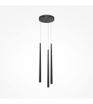 Maytoni Cascade Lampa Wisząca Sople LED 19W 1400lm Czarny MOD132PL-L18BK Maytoni Cascade Lampa Wisząca Sople LED 19W 1400lm Czarny MOD132PL-L18BK