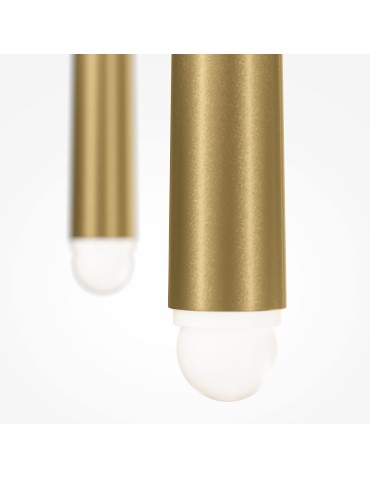 Maytoni Cascade Lampa Wisząca Sople LED 19W 1500lm Mosiądz MOD132PL-L18BSK - produkt 2