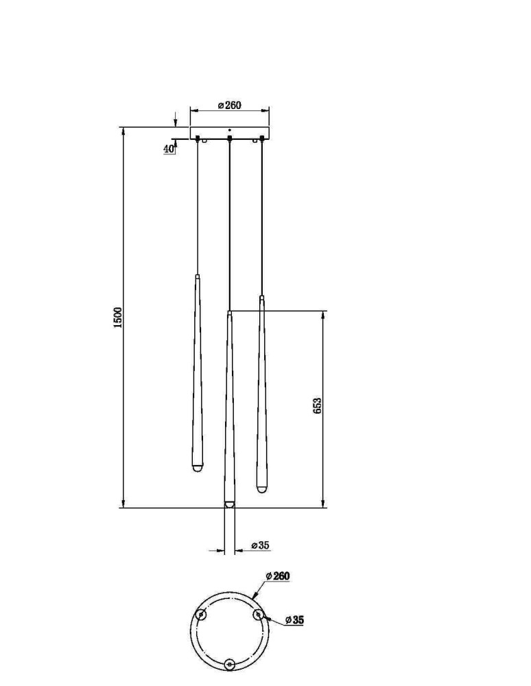 Maytoni Cascade Lampa Wisząca Sople LED 19W 1500lm Mosiądz MOD132PL-L18BSK Maytoni Cascade Lampa Wisząca Sople LED 19W 1500lm Mosiądz MOD132PL-L18BSK