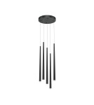 Maytoni Cascade Lampa Wisząca Sople LED 31W 2400lm Czarny MOD132PL-L30BK Maytoni Cascade Lampa Wisząca Sople LED 31W 2400lm Czarny MOD132PL-L30BK