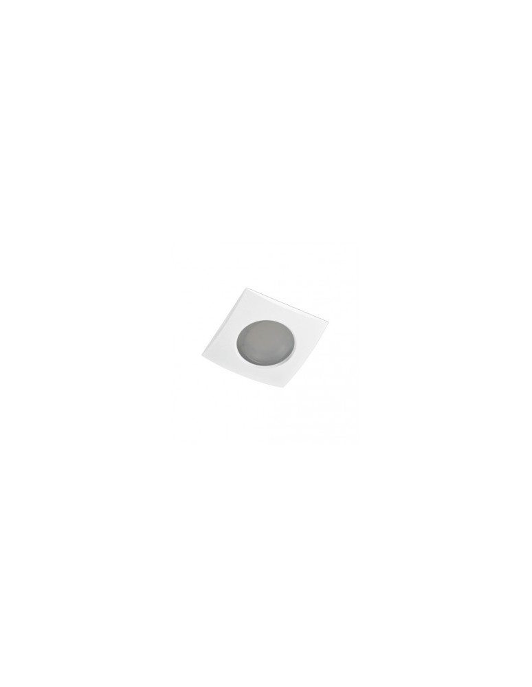 Lampy podtynkowe hermetyczne - Azzardo EZIO 1 WHITE 1xGU10 Wpuszczana Biały IP54 AZ0813 - produkt kolory-swiatla.pl 1