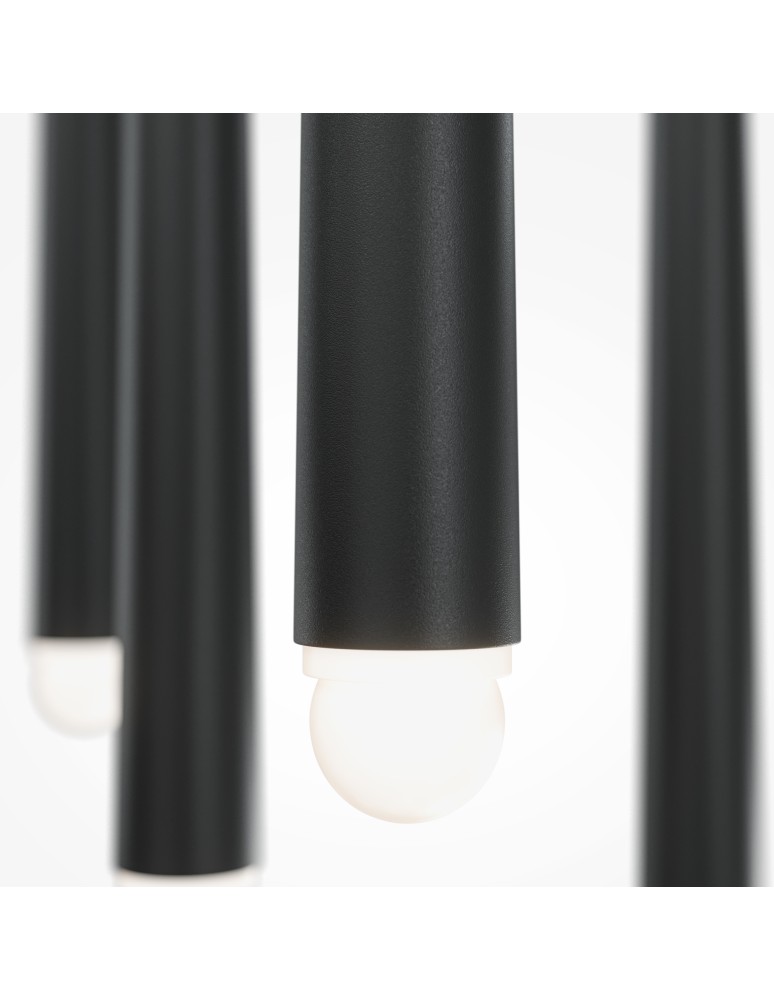 Maytoni Cascade Lampa Wisząca Sople LED 31W 2400lm Czarny MOD132PL-L30BK Maytoni Cascade Lampa Wisząca Sople LED 31W 2400lm Czarny MOD132PL-L30BK