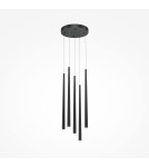 Maytoni Cascade Lampa Wisząca Sople LED 31W 2400lm Czarny MOD132PL-L30BK Maytoni Cascade Lampa Wisząca Sople LED 31W 2400lm Czarny MOD132PL-L30BK