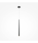 Maytoni Cascade Lampa Wisząca Sople LED 6W 400lm Czarny MOD132PL-L6BK Maytoni Cascade Lampa Wisząca Sople LED 6W 400lm Czarny MOD132PL-L6BK