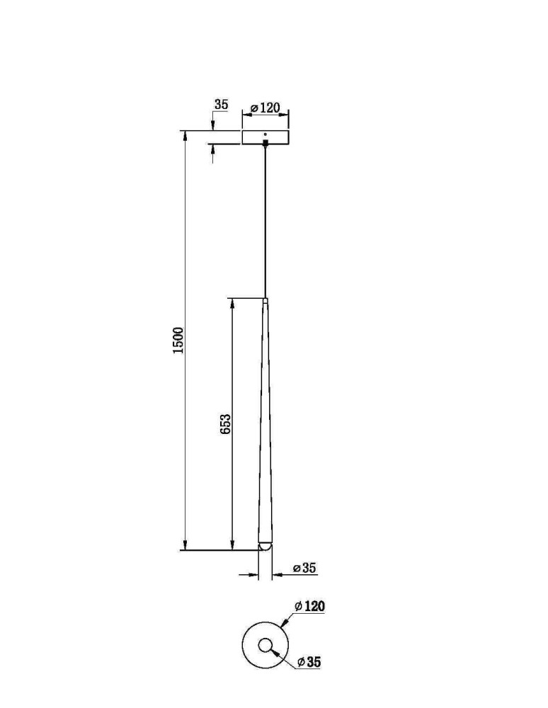 Maytoni Cascade Lampa Wisząca Sople LED 6W 400lm Czarny MOD132PL-L6BK Maytoni Cascade Lampa Wisząca Sople LED 6W 400lm Czarny MOD132PL-L6BK
