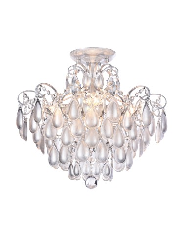Maytoni Chabrol Żyrandol Nowoczesny 4xE14 40W Srebrny MOD056PL-04S