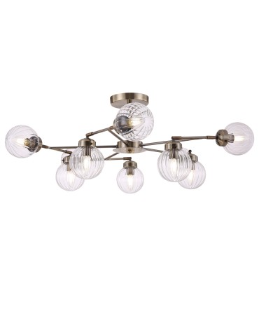 Maytoni Daisy Żyrandol Nowoczesny 8xE14 40W Mosiądz MOD074PL-08BS