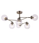 Żyrandole nowoczesne - Maytoni Daisy Żyrandol Nowoczesny 6xE14 40W Mosiądz MOD074PL-06BS - product 1