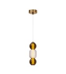 Lampy wiszące - Maytoni Drop Lampa Wisząca LED 16W 2000lm 3000K Złoty MOD273PL-L16G3K - product 1