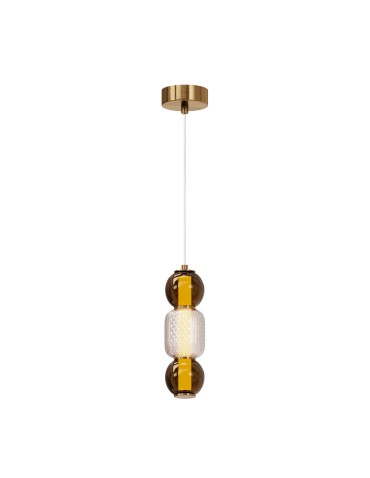 Maytoni Drop Lampa Wisząca LED 16W 2000lm 3000K Złoty MOD273PL-L16G3K