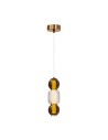 Maytoni Drop Lampa Wisząca LED 16W 2000lm 3000K Złoty MOD273PL-L16G3K