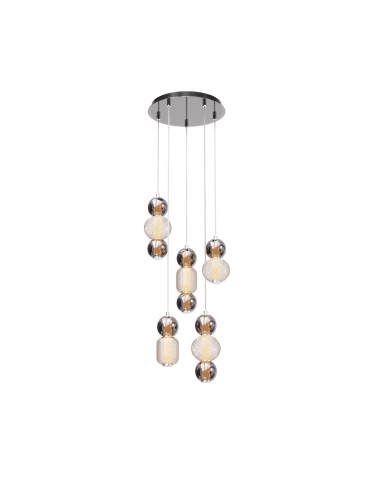 Maytoni Drop Lampa Wisząca LED 80W 9300lm 3000K Chrom MOD273PL-L80CH3K