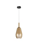 Lampy wiszące - Maytoni Duality Lampa Wisząca 1xE27 60W Czarny MOD271PL-01B7 - product 1