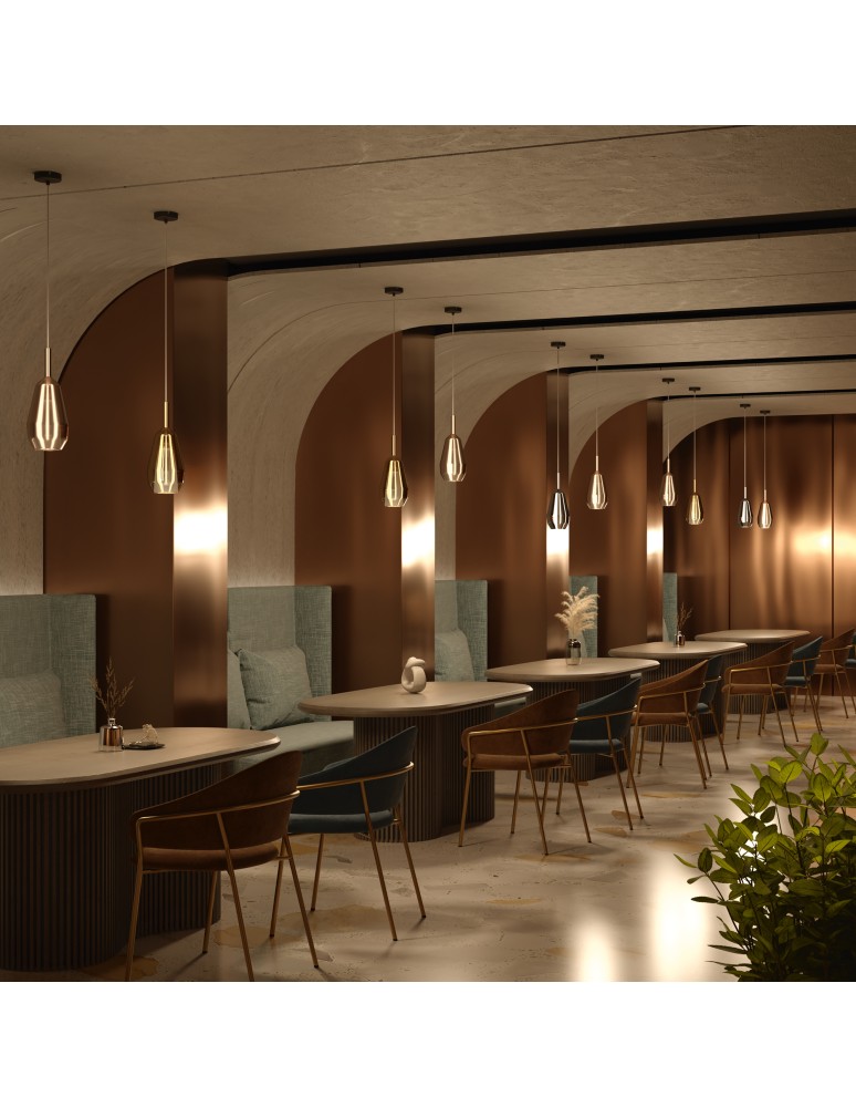 Lampy wiszące - Maytoni Duality Lampa Wisząca 1xE27 60W Czarny MOD271PL-01B8 - product kolory-swiatla.pl 2