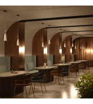 Lampy wiszące - Maytoni Duality Lampa Wisząca 1xE27 60W Czarny MOD271PL-01B9 - product 2
