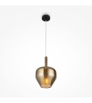 Lampy wiszące - Maytoni Duality Lampa Wisząca 1xE27 60W Czarny MOD271PL-01B4 - product 2