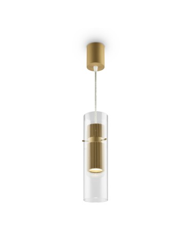 Maytoni Dynamics Lampa Wisząca 1xGU10 50W Złoty MOD326PL-01MG