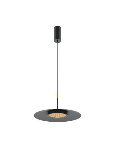 Maytoni El Lampa Wisząca LED 12W 500lm 3000K Czarny MOD041PL-L15B3K1