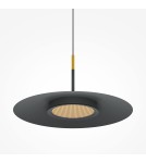 Maytoni El Lampa Wisząca LED 12W 500lm 3000K Czarny MOD041PL-L15B3K1 Maytoni El Lampa Wisząca LED 12W 500lm 3000K Czarny MOD041PL-L15B3K1