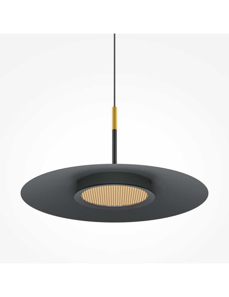 Maytoni El Lampa Wisząca LED 12W 500lm 3000K Czarny MOD041PL-L15B3K1 Maytoni El Lampa Wisząca LED 12W 500lm 3000K Czarny MOD041PL-L15B3K1