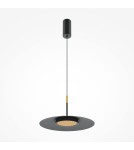 Maytoni El Lampa Wisząca LED 12W 500lm 3000K Czarny MOD041PL-L15B3K1 Maytoni El Lampa Wisząca LED 12W 500lm 3000K Czarny MOD041PL-L15B3K1