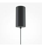 Maytoni El Lampa Wisząca LED 12W 500lm 3000K Czarny MOD041PL-L15B3K1 Maytoni El Lampa Wisząca LED 12W 500lm 3000K Czarny MOD041PL-L15B3K1