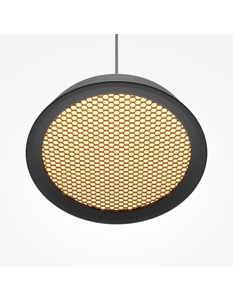 Maytoni El Lampa Wisząca LED 12W 650lm 3000K Czarny, Złoty MOD041PL-L15GB3K Maytoni El Lampa Wisząca LED 12W 650lm 3000K Czarny, Złoty MOD041PL-L15GB3K