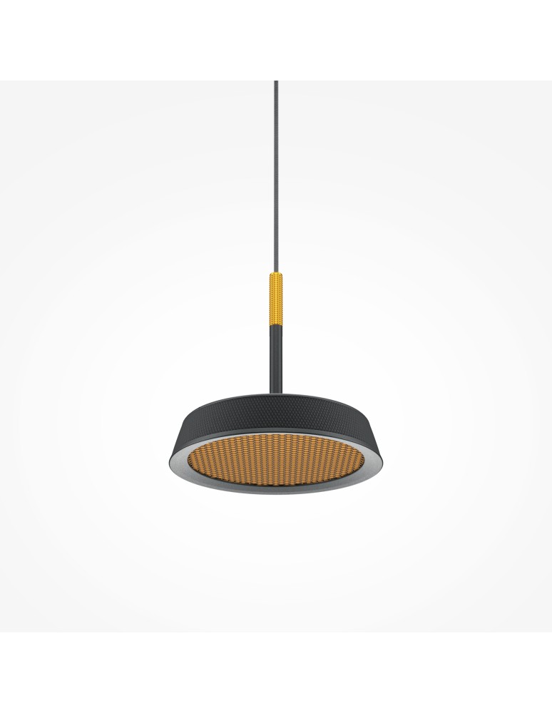 Maytoni El Lampa Wisząca LED 12W 650lm 3000K Czarny, Złoty MOD041PL-L15GB3K Maytoni El Lampa Wisząca LED 12W 650lm 3000K Czarny, Złoty MOD041PL-L15GB3K