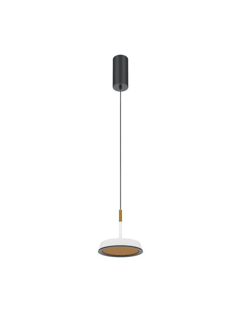 Maytoni El Lampa Wisząca LED 12W 800lm 3000K Biały, Złoty MOD041PL-L15WG3K Maytoni El Lampa Wisząca LED 12W 800lm 3000K Biały, Złoty MOD041PL-L15WG3K