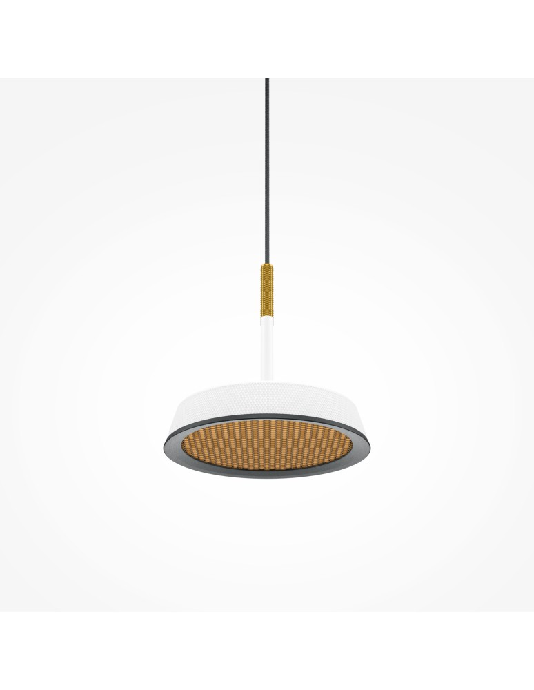 Maytoni El Lampa Wisząca LED 12W 800lm 3000K Biały, Złoty MOD041PL-L15WG3K Maytoni El Lampa Wisząca LED 12W 800lm 3000K Biały, Złoty MOD041PL-L15WG3K