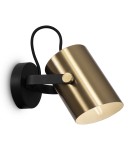 Kinkiety - Maytoni Elori Kinkiet/Ścienna 1xE27 60W Czarny, Mosiądz MOD079WL-01BBS - product 1