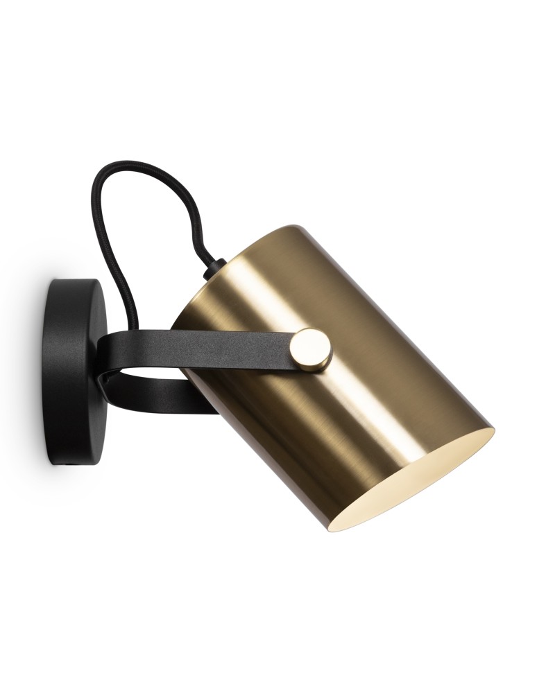 Kinkiety - Maytoni Elori Kinkiet/Ścienna 1xE27 60W Czarny, Mosiądz MOD079WL-01BBS - product kolory-swiatla.pl 3