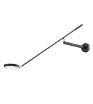 Kinkiety na wysięgniku - Maytoni Fad Kinkiet z Ruchomym Ramieniem LED 6W 550lm 3000K Czarny MOD070WL-L6B3K - product 1
