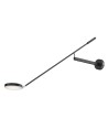 Maytoni Fad Kinkiet z Ruchomym Ramieniem LED 6W 550lm 3000K Czarny MOD070WL-L6B3K