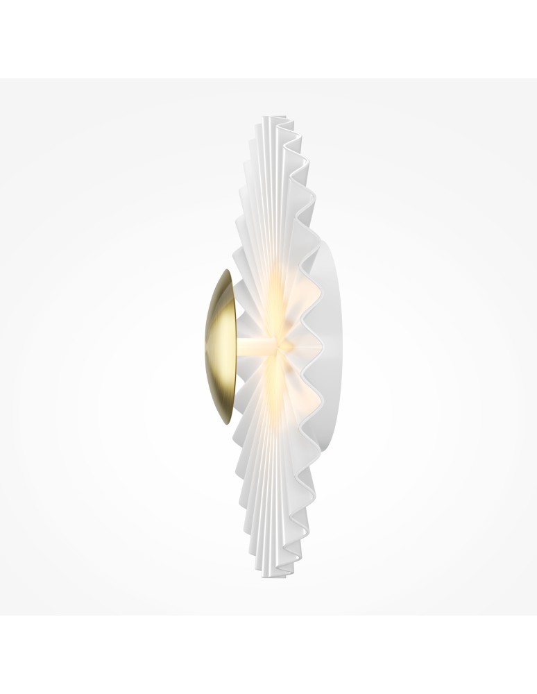 Maytoni Fiore Kinkiet/Ścienna LED 7W 510lm 3000K Mosiądz MOD233WL-L11BS3K Maytoni Fiore Kinkiet/Ścienna LED 7W 510lm 3000K Mosiądz MOD233WL-L11BS3K