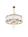 Maytoni Frame Żyrandol Glamour 6xE14 60W Złoty MOD174PL-06G