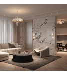 Maytoni Frame Żyrandol Glamour 6xE14 60W Złoty MOD174PL-06G Maytoni Frame Żyrandol Glamour 6xE14 60W Złoty MOD174PL-06G