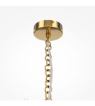 Maytoni Frame Żyrandol Glamour 6xE14 60W Złoty MOD174PL-06G Maytoni Frame Żyrandol Glamour 6xE14 60W Złoty MOD174PL-06G