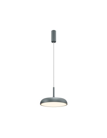 Maytoni Gerhard Lampa Wisząca Skandynawska LED 19W 1000lm 3000K Szary MOD189PL-L12GR3K1